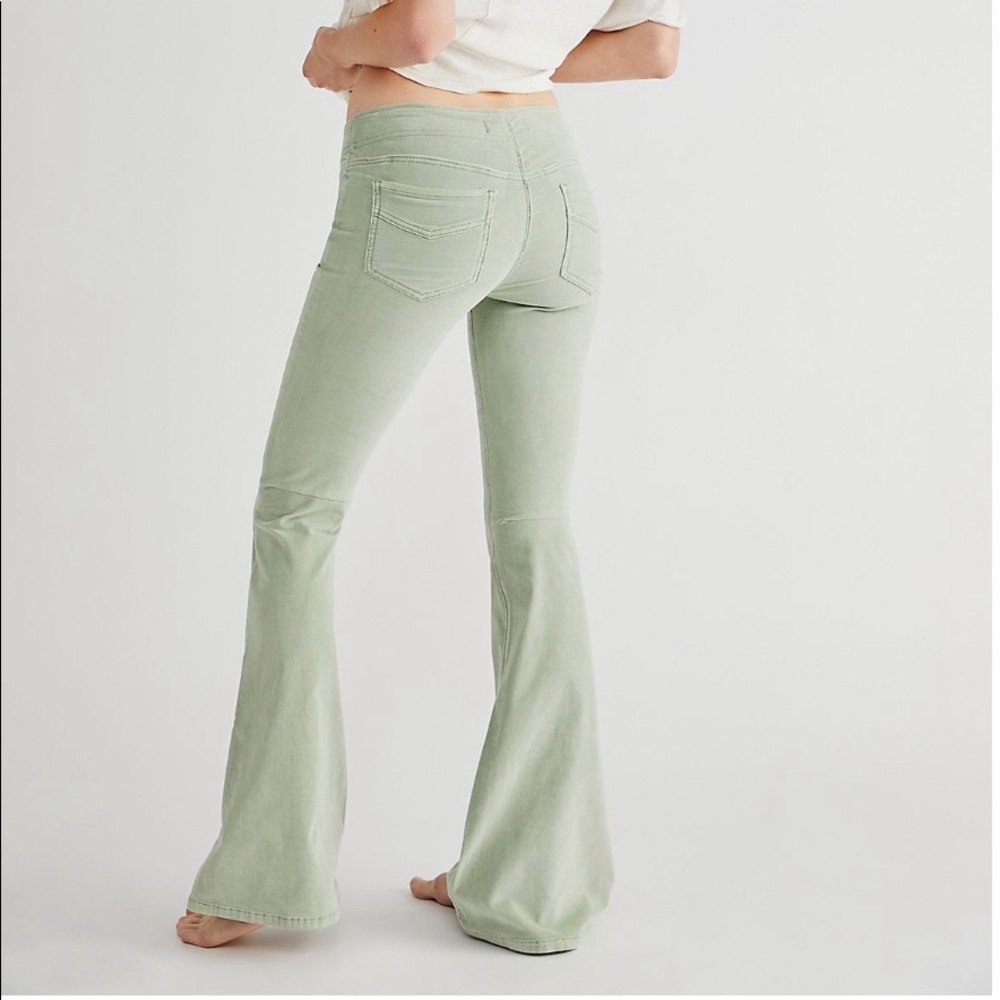 Free People Pull on Corduroy Flare pants